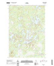 US Topo 7.5-minute map for Mercer WI