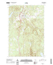 US Topo 7.5-minute map for Minong WI