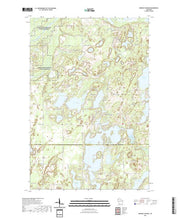 US Topo 7.5-minute map for Minong Flowage WI