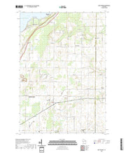 US Topo 7.5-minute map for New Franken WI