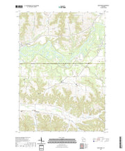 US Topo 7.5-minute map for North Bend WI