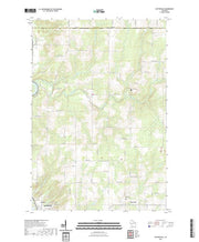 US Topo 7.5-minute map for Nutterville WI