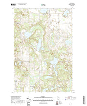 US Topo 7.5-minute map for Nye WI