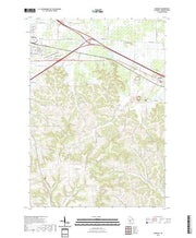 US Topo 7.5-minute map for Oakdale WI