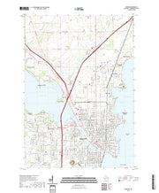 US Topo 7.5-minute map for Oshkosh WI