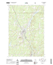 US Topo 7.5-minute map for Park Falls WI