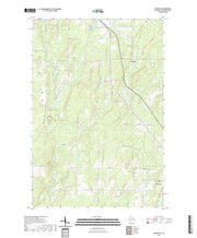 US Topo 7.5-minute map for Peeksville WI