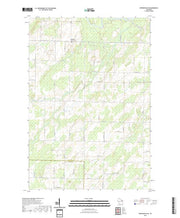 US Topo 7.5-minute map for Porterfield SW WI