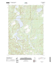 US Topo 7.5-minute map for Post Lake WI