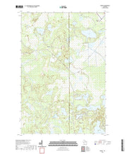 US Topo 7.5-minute map for Powell WI