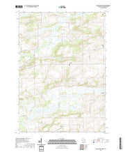 US Topo 7.5-minute map for Sand Spring Creek WI