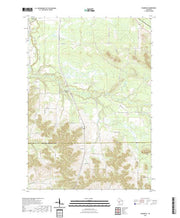 US Topo 7.5-minute map for Shamrock WI