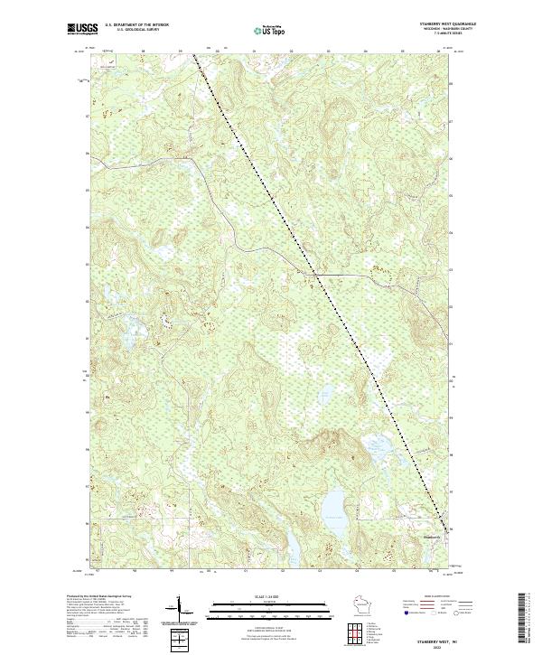 US Topo 7.5-minute map for Stanberry West WI