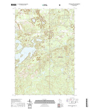 US Topo 7.5-minute map for Upper Eau Claire Lake WI