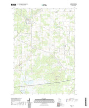 US Topo 7.5-minute map for Vesper WI