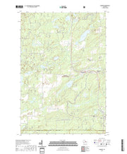 US Topo 7.5-minute map for Wabeno WI