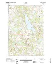 US Topo 7.5-minute map for Wapogasset Lake WI