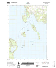 US Topo 7.5-minute map for Washington Island SW WI