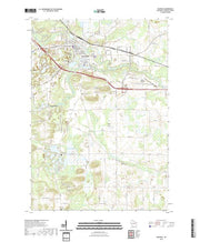 US Topo 7.5-minute map for Waupaca WI