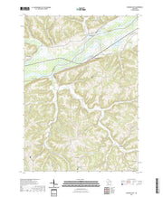 US Topo 7.5-minute map for Wauzeka East WI