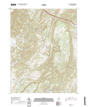 US Topo 7.5-minute map for Asbury WV