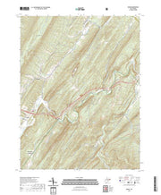 US Topo 7.5-minute map for Baker WV