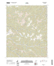 US Topo 7.5-minute map for Barnabus WV