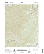 US Topo 7.5-minute map for Beckwith WV