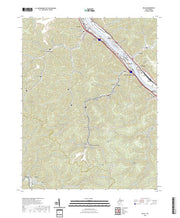 US Topo 7.5-minute map for Belle WV