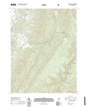 US Topo 7.5-minute map for Beverly East WV