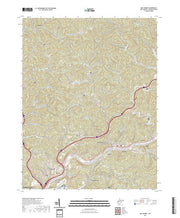 US Topo 7.5-minute map for Big Chimney WV