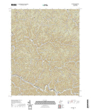 US Topo 7.5-minute map for Big Creek WV