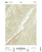 US Topo 7.5-minute map for Burlington WV