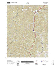 US Topo 7.5-minute map for Burnsville WV