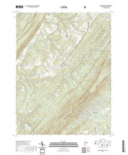 US Topo 7.5-minute map for Capon Springs WVVA