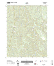 US Topo 7.5-minute map for Cassity WV