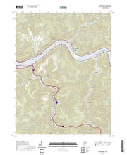 US Topo 7.5-minute map for Cedar Grove WV