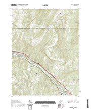 US Topo 7.5-minute map for Cherry Run WVMDPA