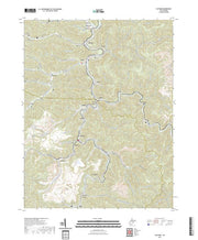 US Topo 7.5-minute map for Clothier WV