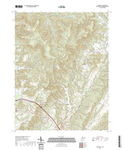 US Topo 7.5-minute map for Cornstalk WV