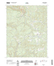 US Topo 7.5-minute map for Danese WV