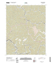 US Topo 7.5-minute map for Delbarton WVKY