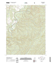 US Topo 7.5-minute map for Denmar WV