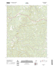 US Topo 7.5-minute map for Ellamore WV