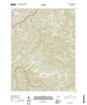 US Topo 7.5-minute map for Fairmont East WV