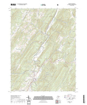 US Topo 7.5-minute map for Franklin WV