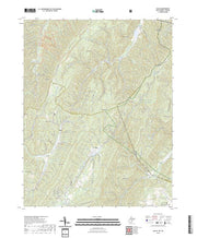 US Topo 7.5-minute map for Glace WVVA