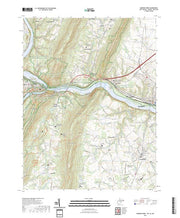 US Topo 7.5-minute map for Harpers Ferry WVVAMD