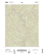 US Topo 7.5-minute map for Iaeger WV