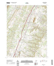 US Topo 7.5-minute map for Inwood WVVA